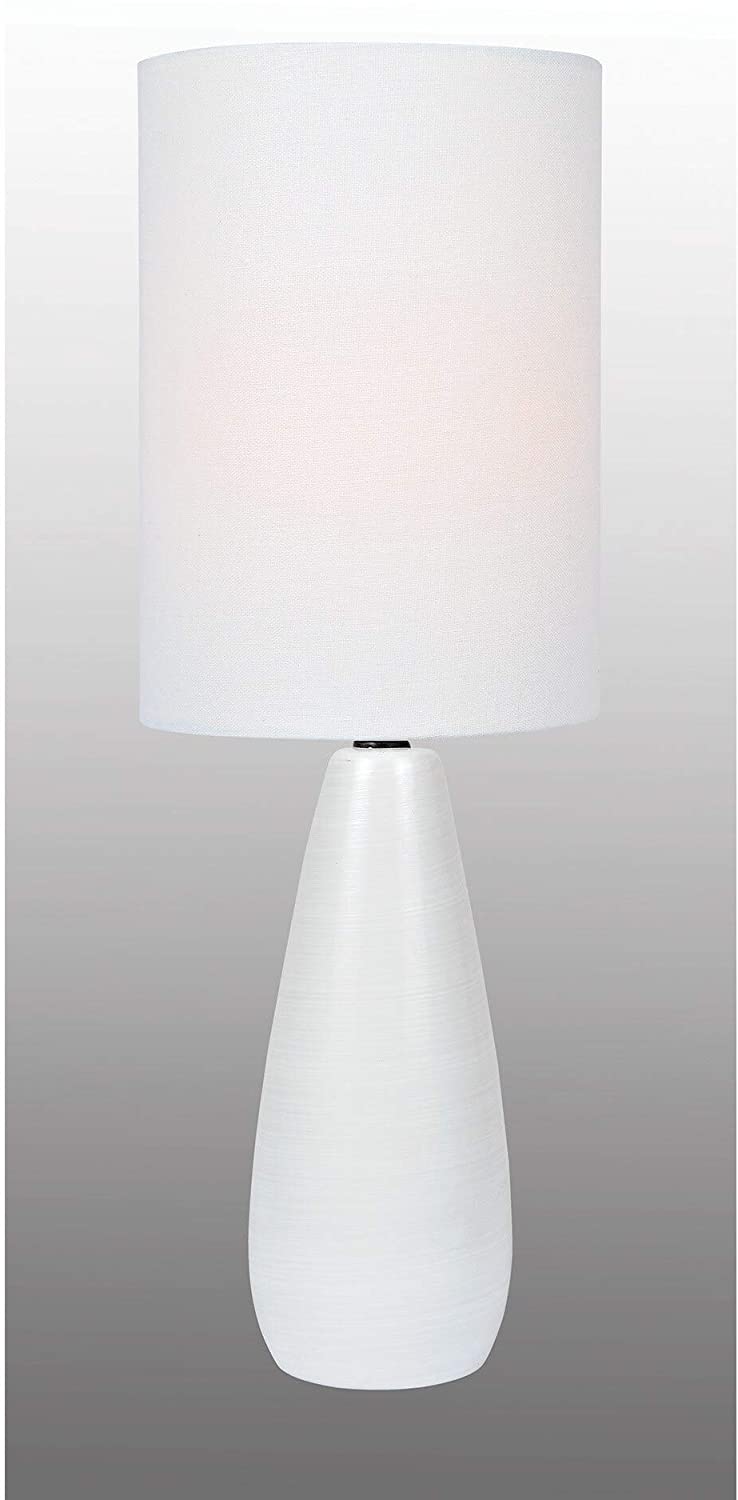 1 Light Quatro Mini Table Lamp White Modern Contemporary