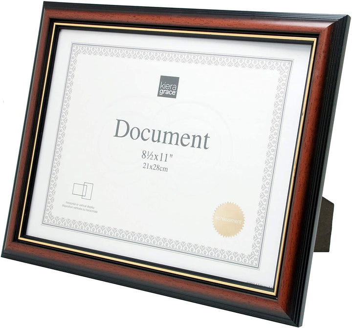 Kg Document Frame Colored 8 5" X11" - Diamond Home USA