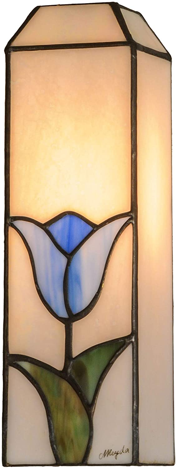 4" sq Tulip Shade Green