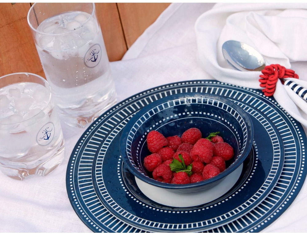 MISC Sailor Soul Water Glass Set 6 Clear Acrylic
