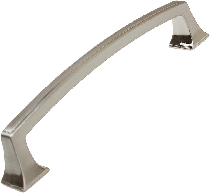 5 Pack 5 Center Satin Nickel Base Cabinet Pulls Industrial