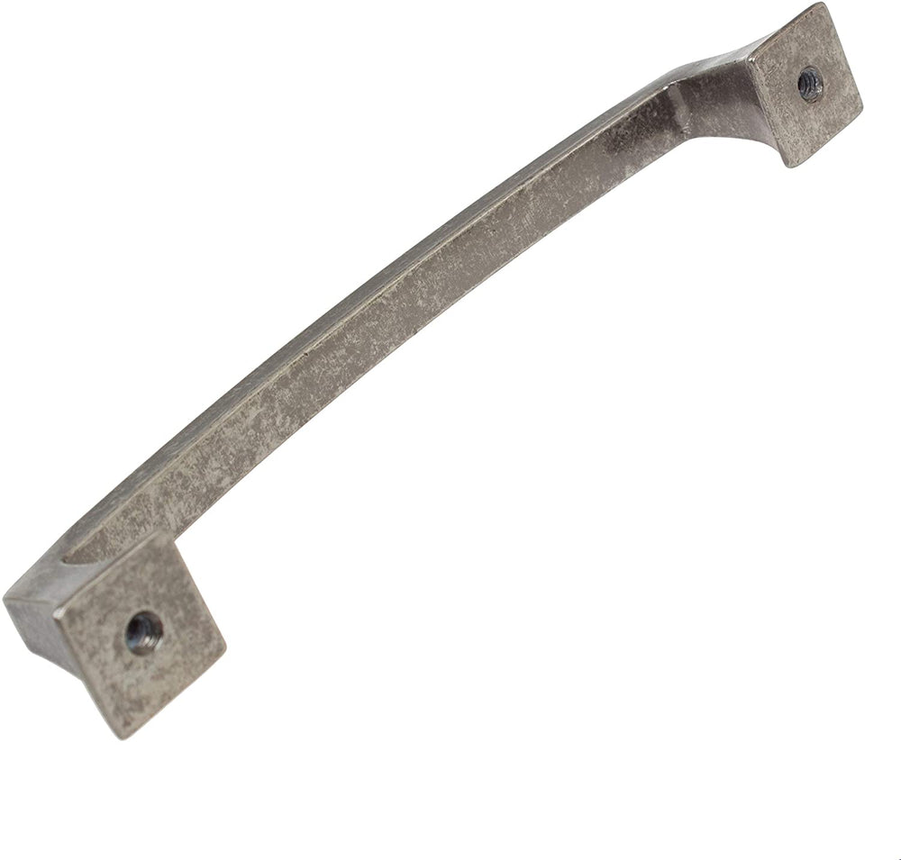 5 Pack 5 Center Weathered Nickel Base Cabinet Pulls Industrial Zinc - Diamond Home USA