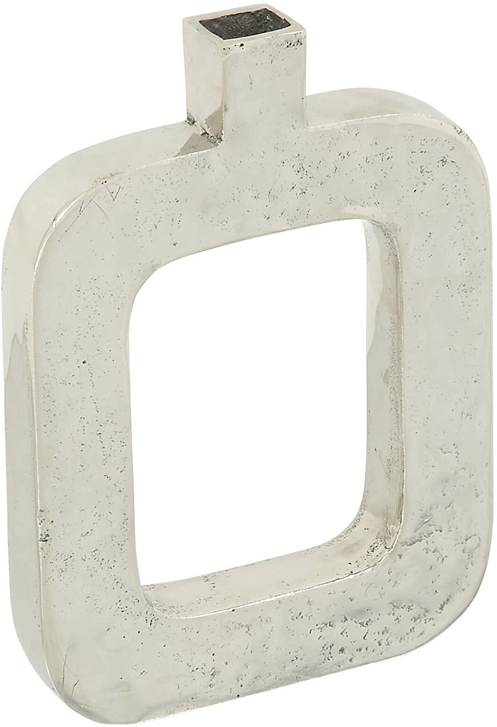 Chic Aluminum Vase Black Silver odern Contemporary Acacia