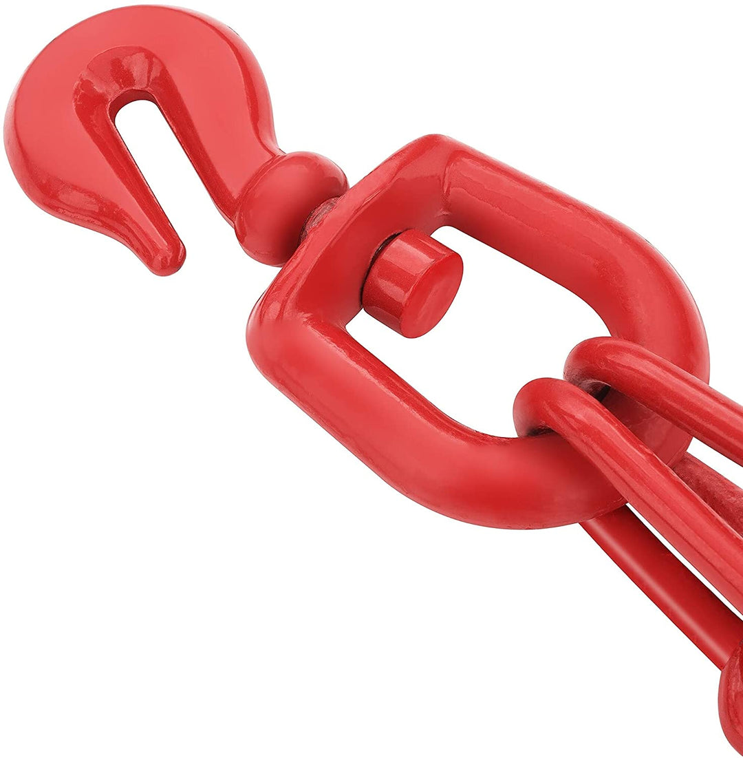 MISC Earth Worth Skidding Swivel Tongs Red 17" Steel