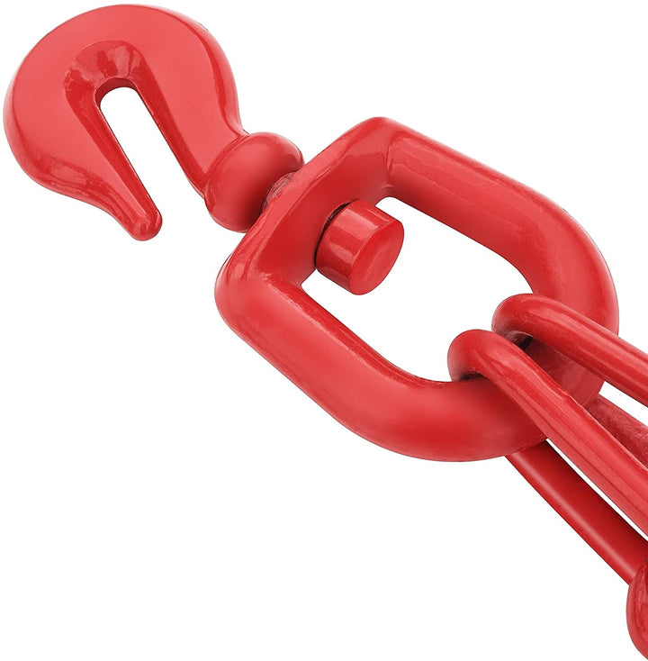 MISC Earth Worth Skidding Swivel Tongs Red 17" Steel