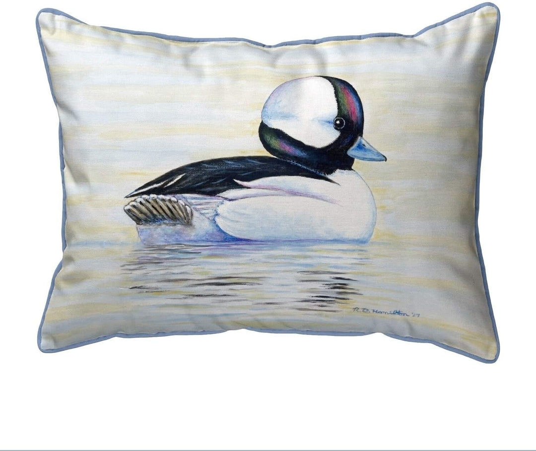 Duck Small Outdoor Pillow 11x14 Color Graphic Cabin Lodge