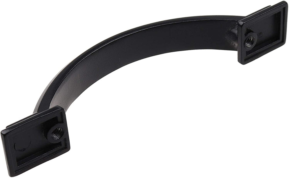 25 Pack 3 inch Center Arched Cabinet Pull Matte Black Modern Contemporary Zinc - Diamond Home USA