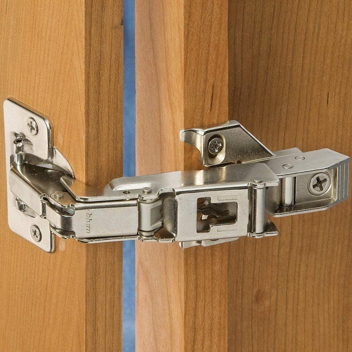 170 degree Clip Top Full Overlay Screw Soft Close Cabinet Hinge Mounting Plate Traditional - Diamond Home USA