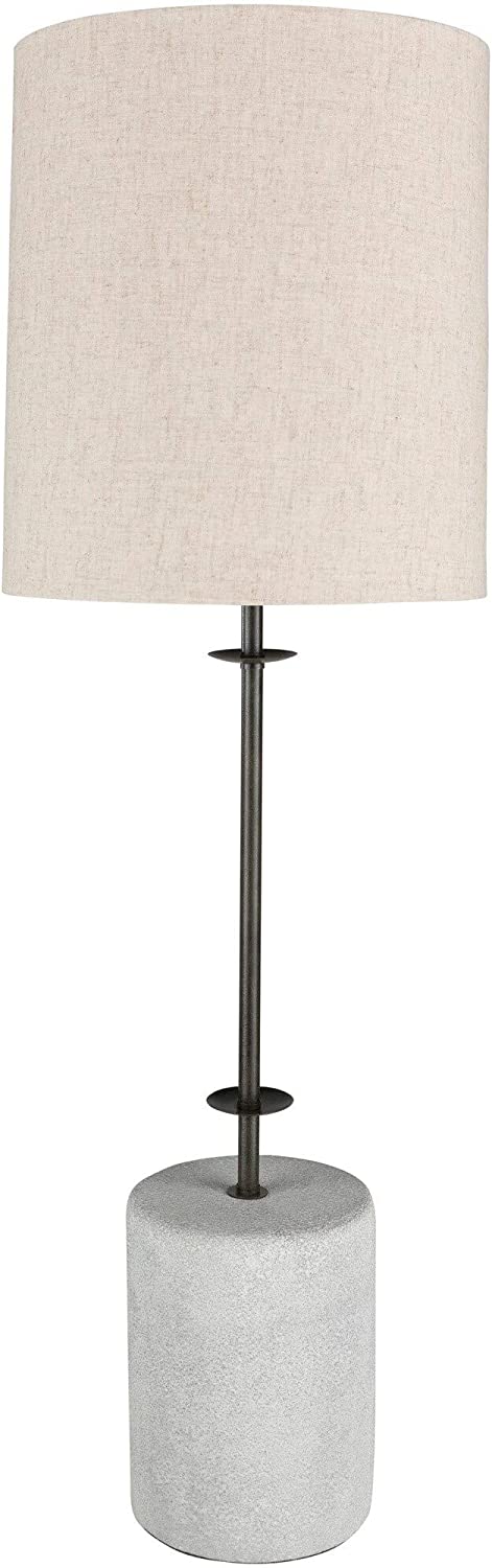 MISC 34 25 Ivory Transitional Table Lamp Beige