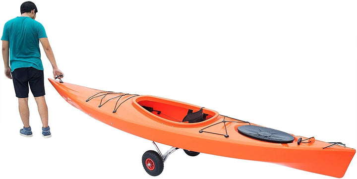 Trolley Cart Pneumatic Tires Lb Capacity Silver Black - Diamond Home USA