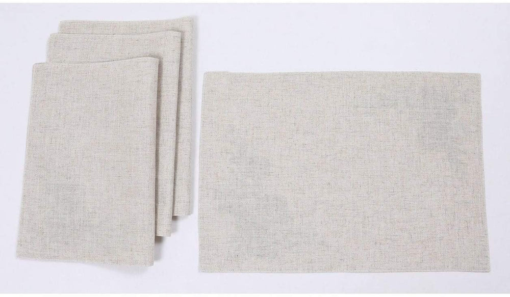 Vintage Tartan Truck Christmas Tree Placemats 14"x20" Set 4 Color Rectangle Linen - Diamond Home USA