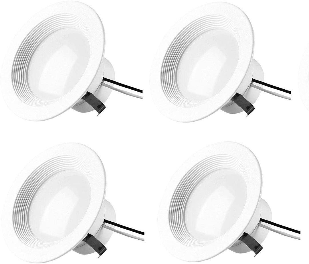 4" Retrofit 4 Pack 12w Black