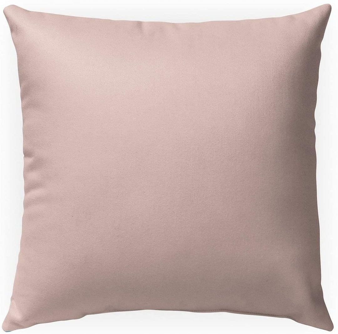 Dusty Pink Indoor|Outdoor Pillow by 18x18 Pink Modern