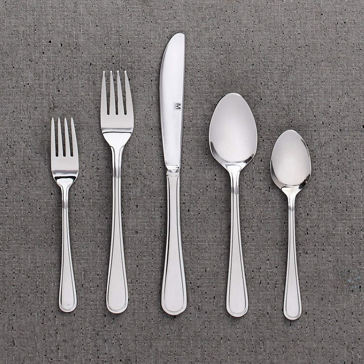 Flatware Stainless Steel 20pc Set 9" X 0'5" Modern