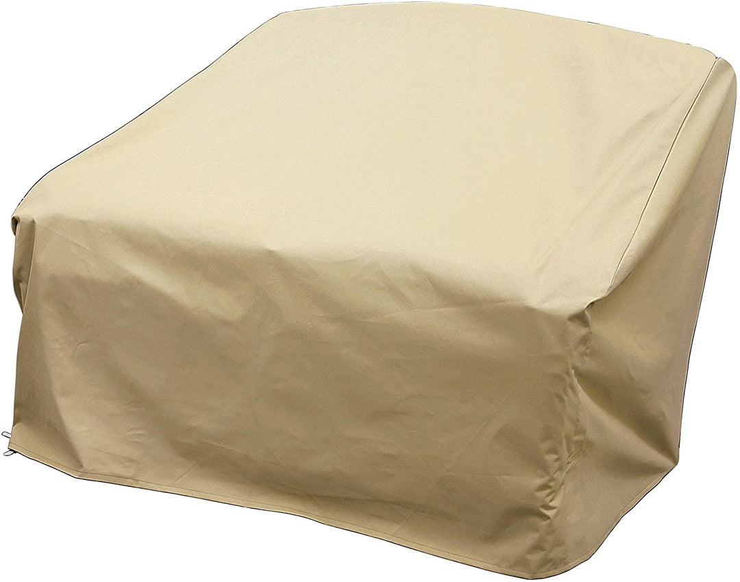 Basics Outdoor Patio Loveseat Cover 55" l X 33" d 38" h