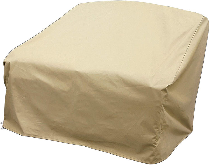Basics Outdoor Patio Loveseat Cover 55" l X 33" d 38" h