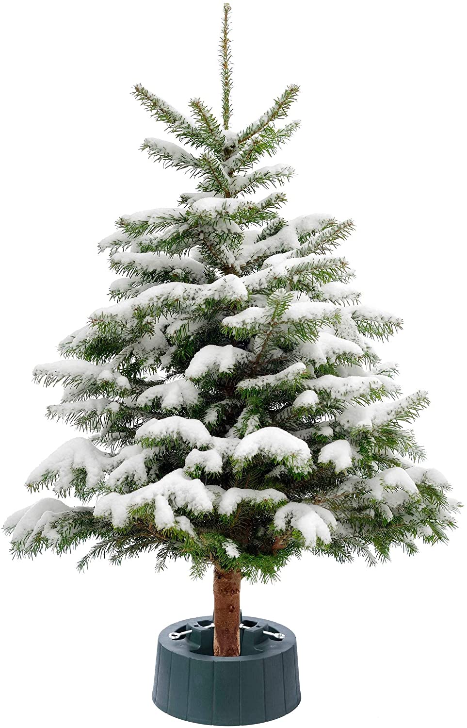 Green Plastic Christmas Tree Stand Screw Fastener - Diamond Home USA