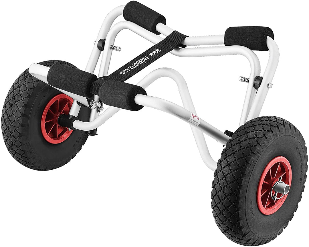 Trolley Cart Pneumatic Tires Lb Capacity Silver
