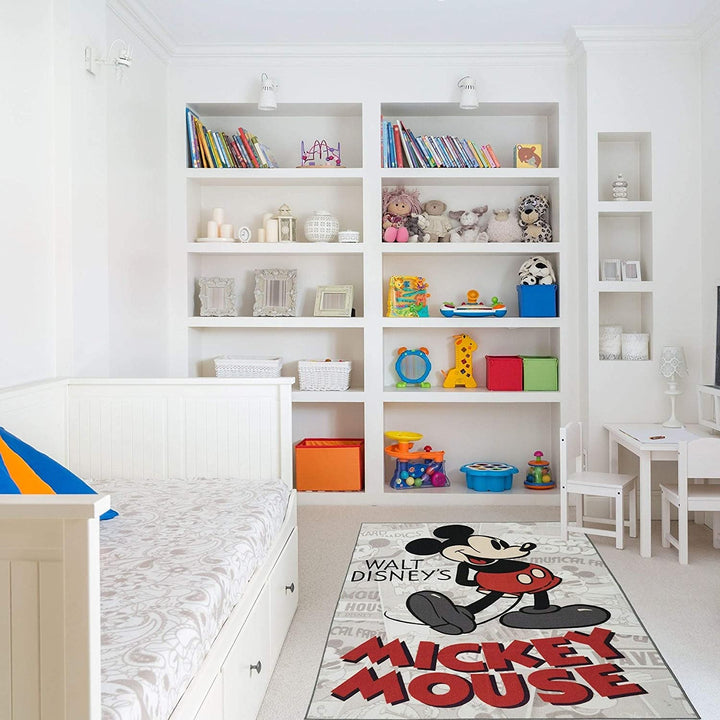 Area Rug (4'6" X 6'6") 4'6" 6'6" Color Graphic Kids Tween