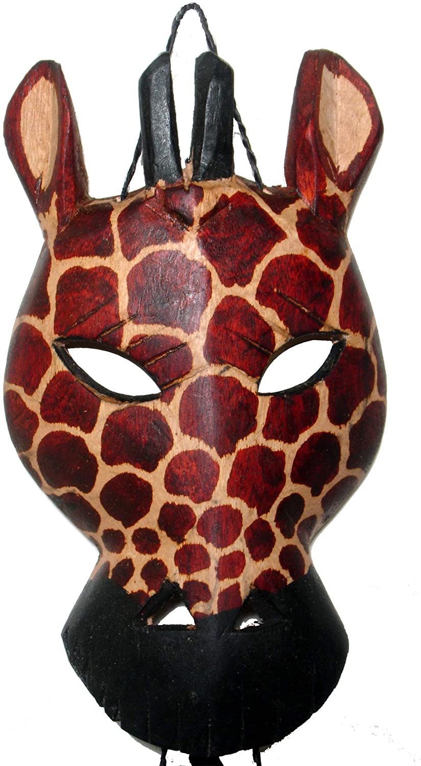 Handmade Animal Wood Wall Hanging (Kenya) Brown