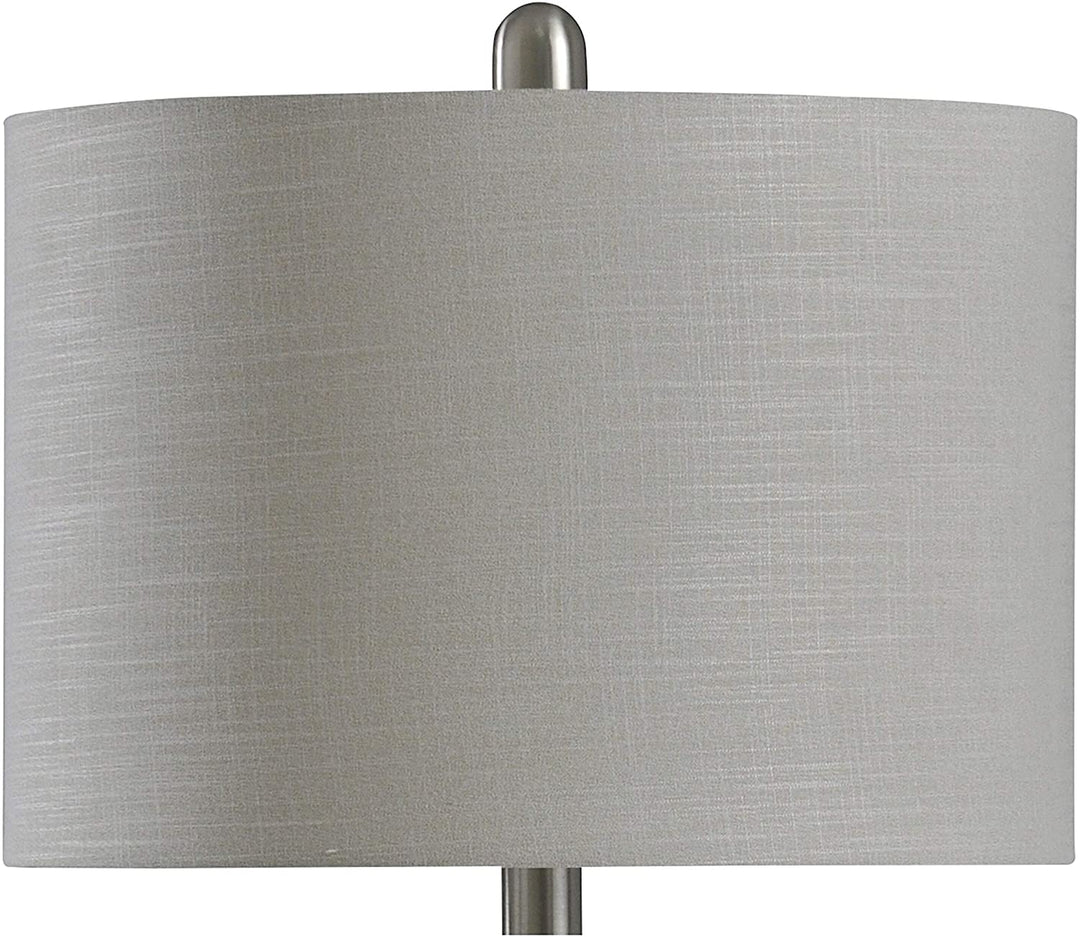 Distressed Gray White Table Lamp Light Beige Shade Grey Modern Contemporary - Diamond Home USA