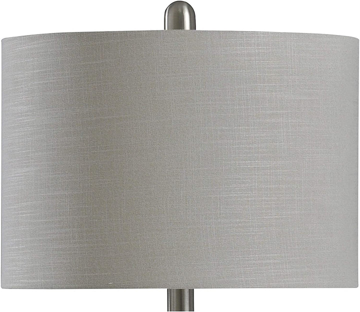 Distressed Gray White Table Lamp Light Beige Shade Grey Modern Contemporary - Diamond Home USA