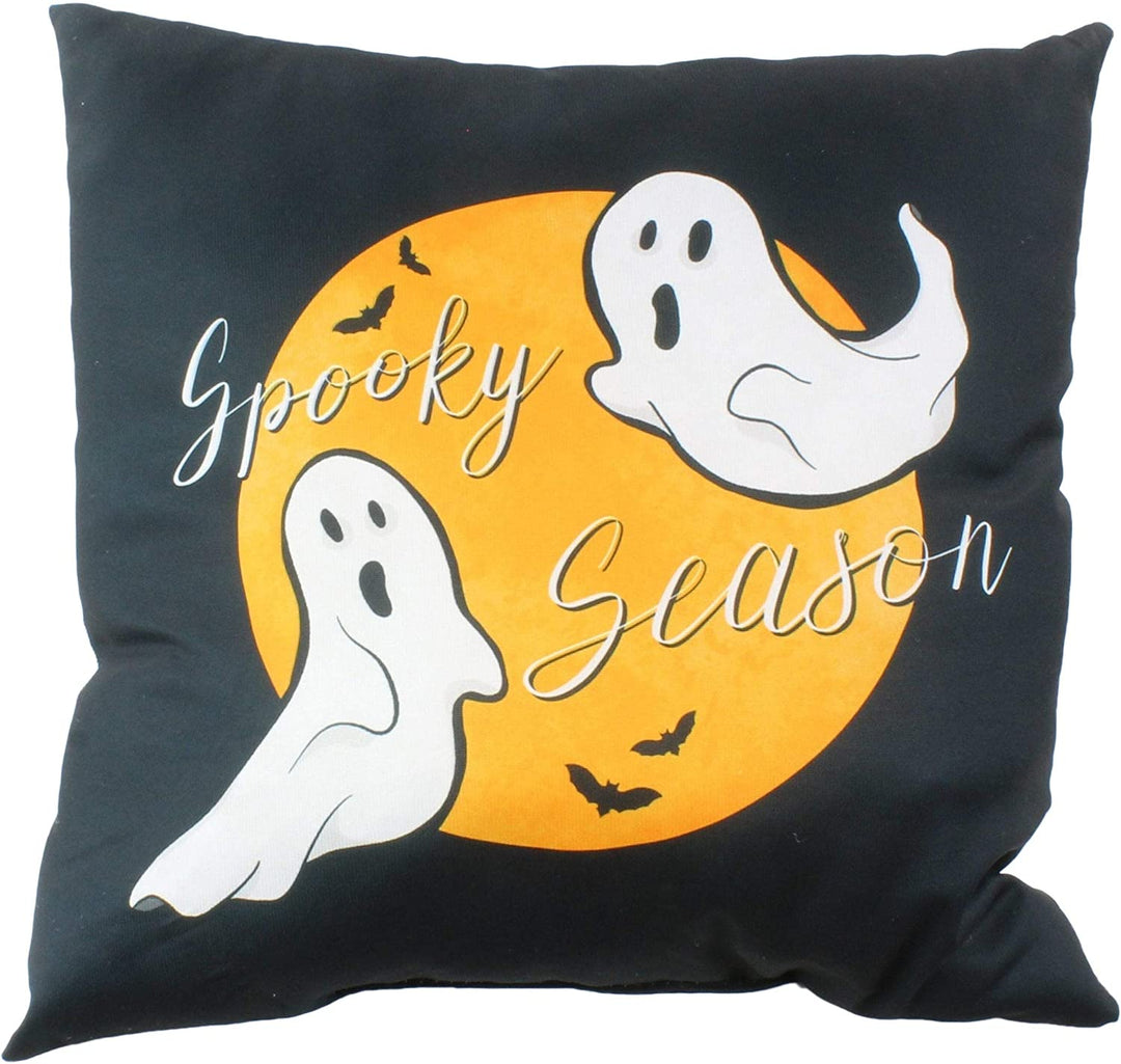 Spooky Season Trick Treat Pillow Color Graphic Novelty