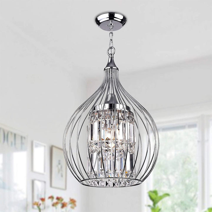 3 Light Chrome Semi Flush Mount Finish Modern Contemporary