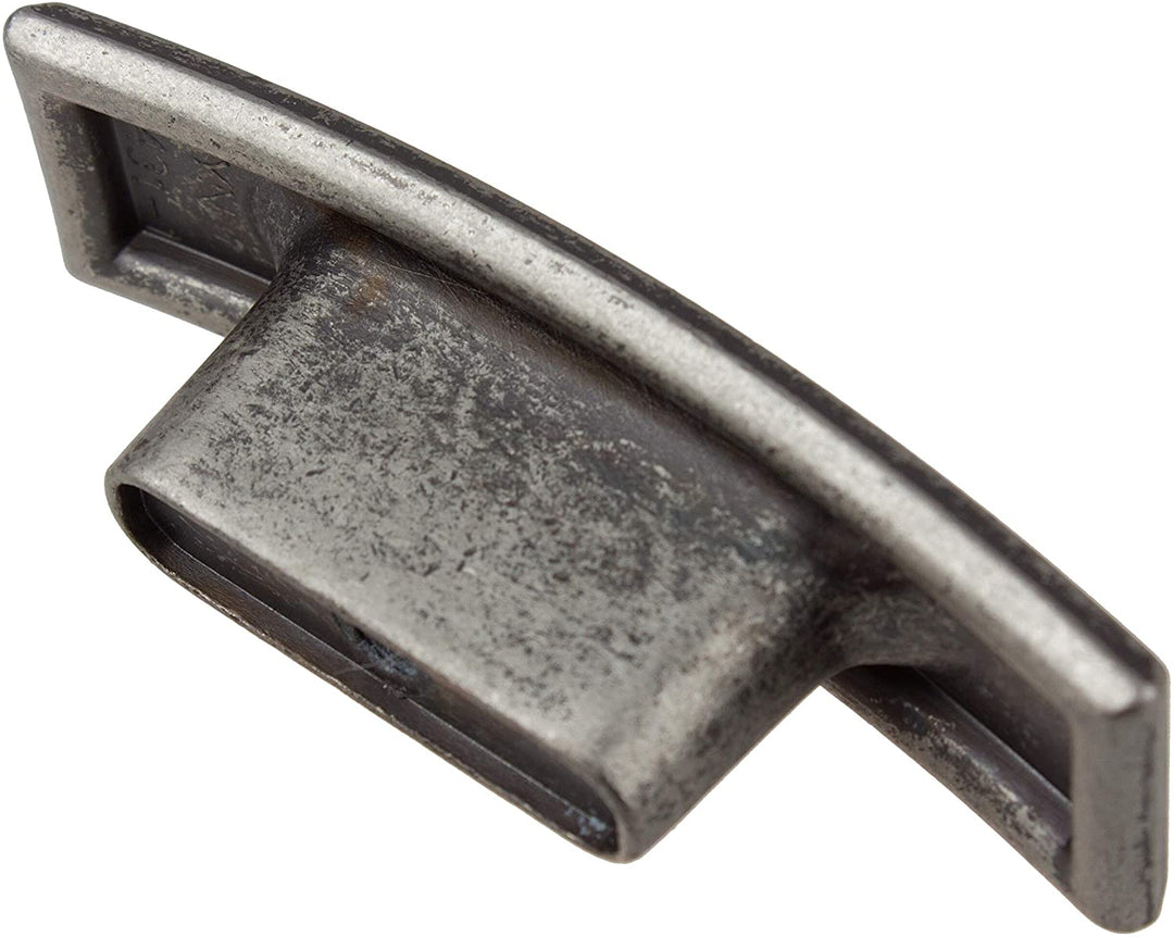 5 Pack 2 1/2 Weathered Nickel Rustic Hammered Cabinet Knobs Zinc - Diamond Home USA