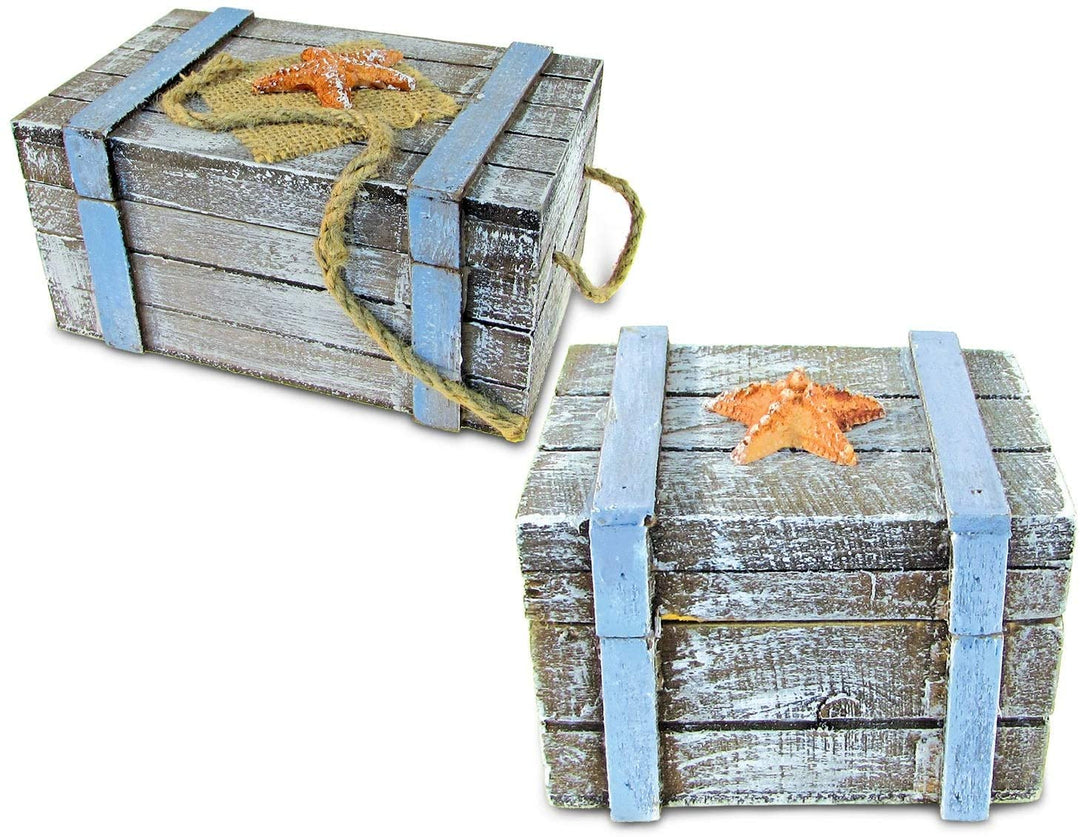 Gift Souvenir Pacific Jewelry Box Large Small Nautical Decor