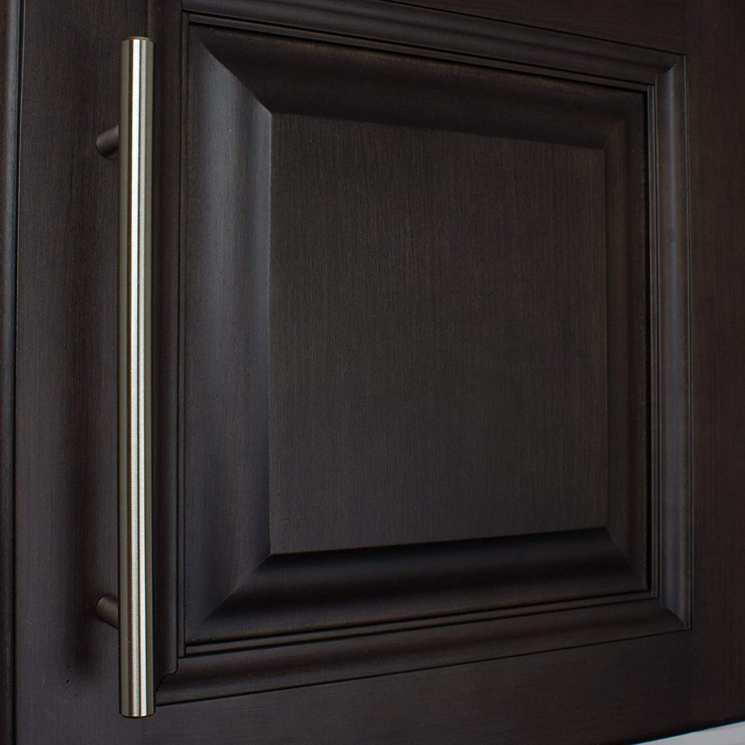 5 Pack 7 5/8 inch Center Solid Steel Cabinet Pull Modern Contemporary Metal Stainless Finish - Diamond Home USA