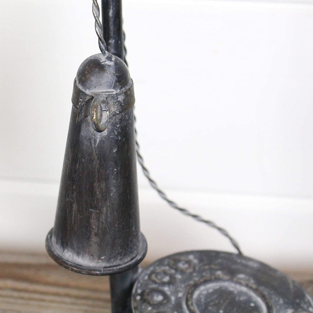 Black Metal Telephone Classic - Diamond Home USA