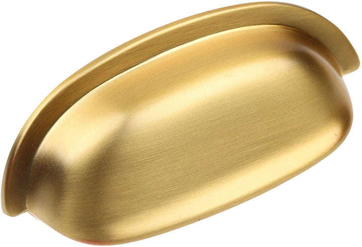 25 Pack 2 5 inch Center Bin Pull Satin Gold Modern
