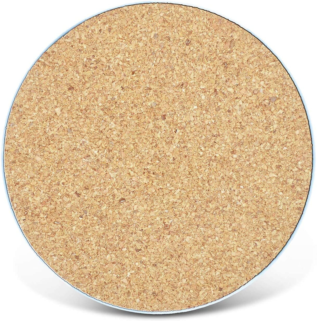 Nautical Dream Multicolor Ceramic Coaster Color - Diamond Home USA