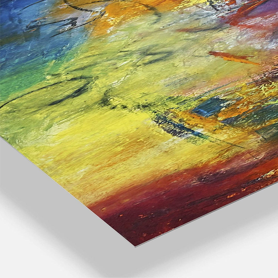 Birth Star' Large Modern Wall Clock 3 Panels 36 Wide X 28 High Blue Contemporary Rectangular Steel Finish Battery Included - Diamond Home USA