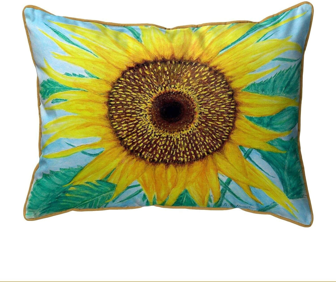 Sunflower Small Pillow 11x14 Color Graphic Casual