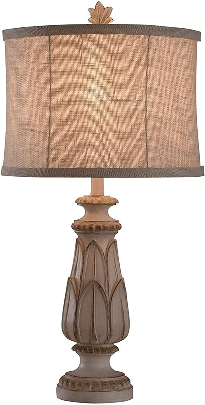 Table Lamp Beige Shade Cream Modern Contemporary - Diamond Home USA