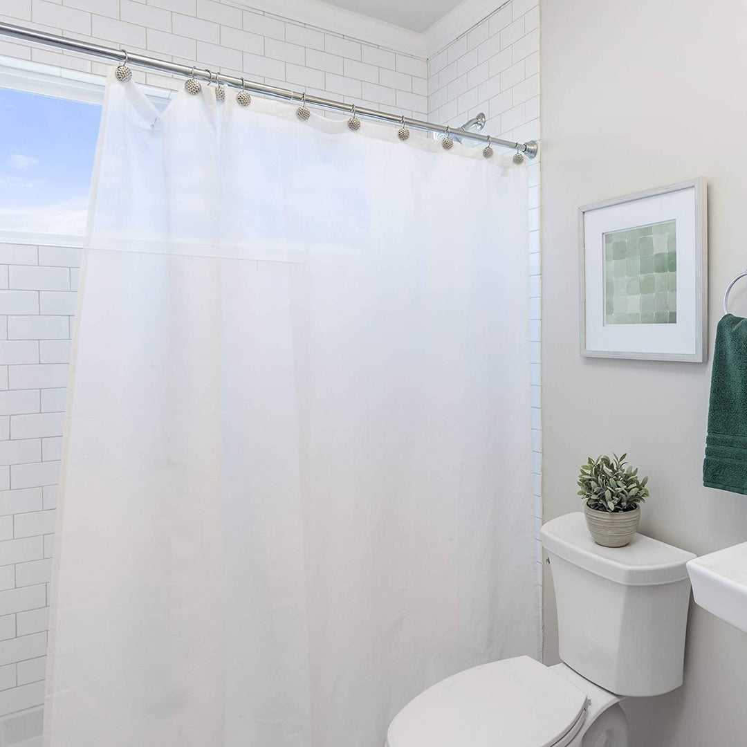Hill Frosty Peva Shower Curtain