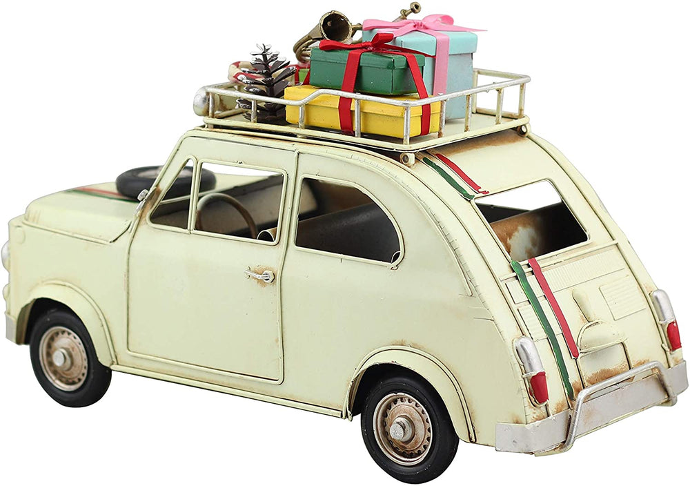 Inspired Car Small Color Traditional Iron Antique Weather Resistant - Diamond Home USA
