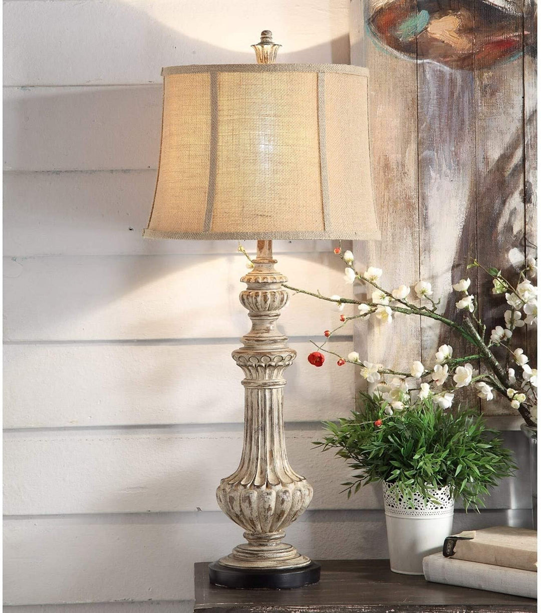 Table Lamp Black Farmhouse