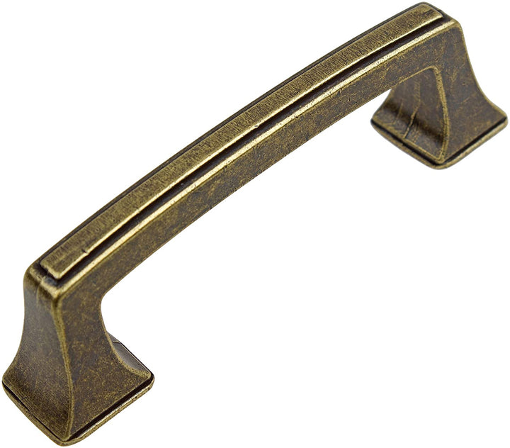 5 Pack 3 Center Antique ase Cabinet Pulls Industrial Zinc