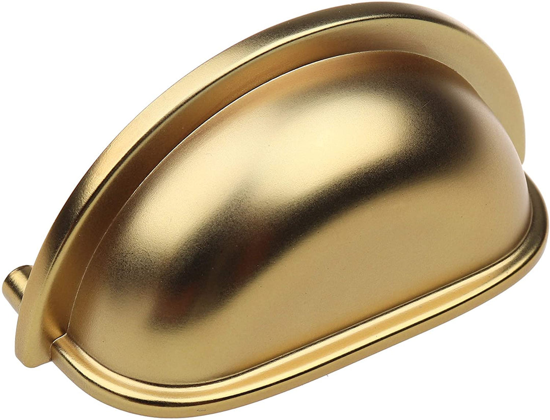 25 Pack 3 Center Gold Bin Cabinet Pulls Brass Traditional