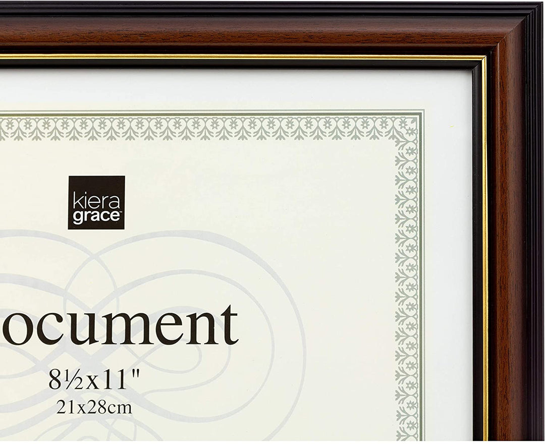 Kg Document Frame Colored 8 5" X11" - Diamond Home USA