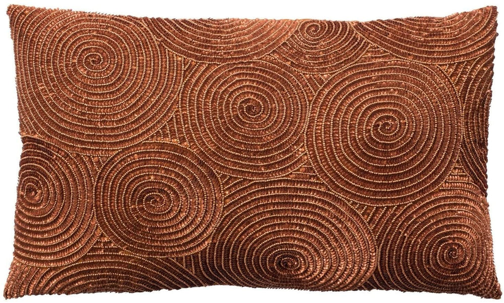 12" Omi Pillow Beige White Geometric Casual Traditional Polyester Single Removable Cover - Diamond Home USA