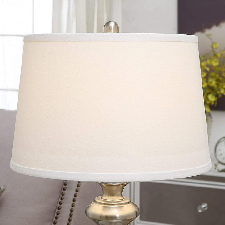 28" Table Lamp Grey Nickel - Diamond Home USA