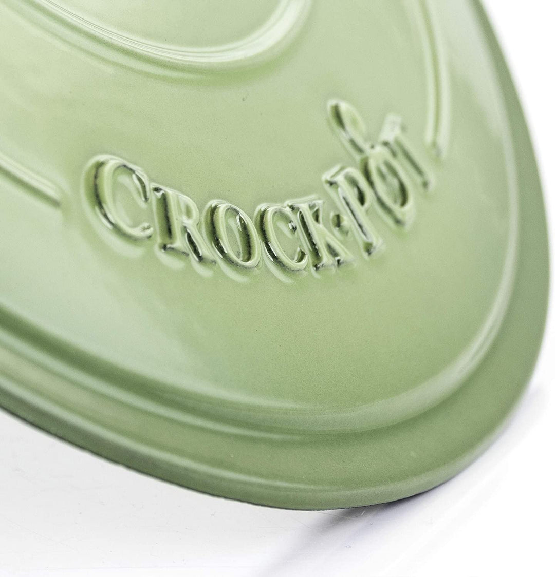 2pc 7qt Cast Iron Dutch Oven Pistachio Green - Diamond Home USA