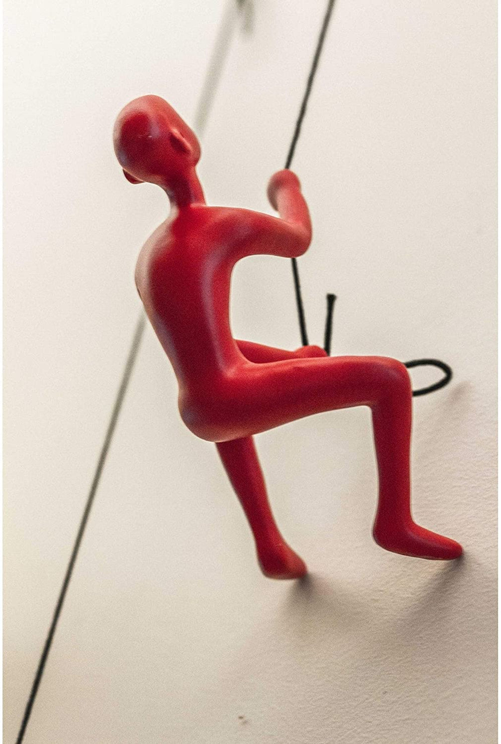 6" X 3" Resin Red Climbing Man Circus - Diamond Home USA