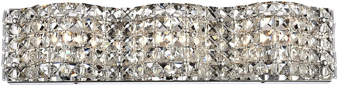 Tate Collection Wall Sconce D20 6 H4 7 Lt 3 Chrome Finish