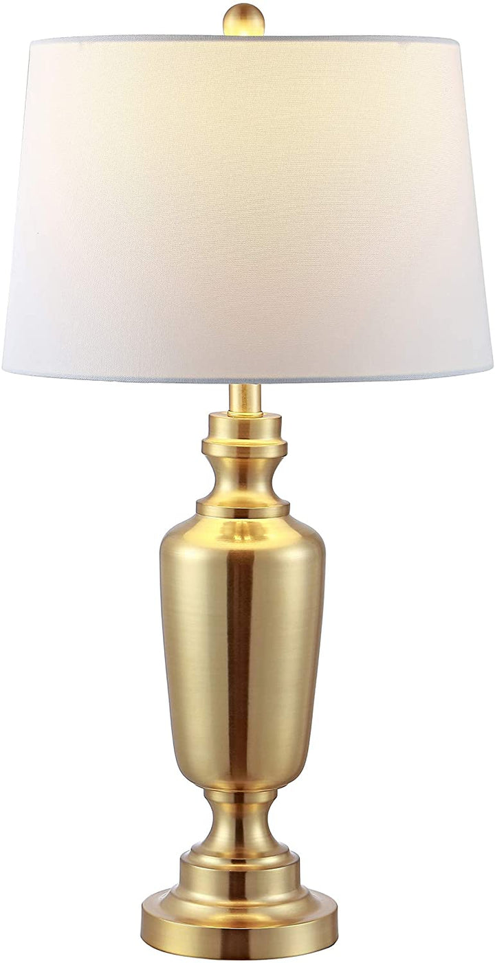 Lighting 28 inch Ezra Iron Table Lamp 15" X 28" Gold Modern Contemporary Traditional Bulbs Included - Diamond Home USA