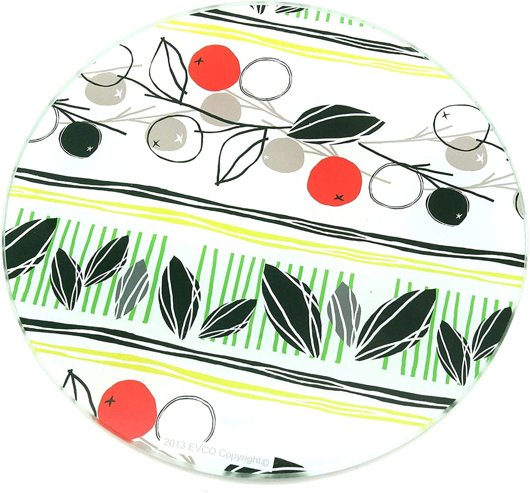 Tempered Glass 8" Round Trivet